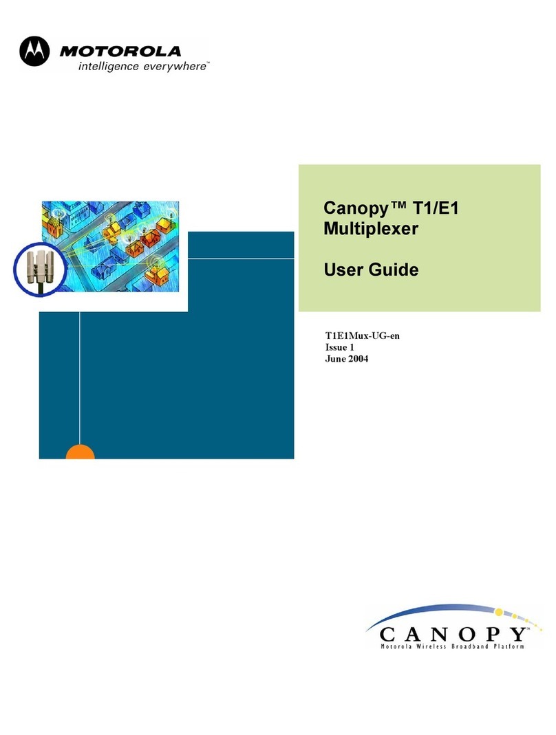 Motorola Canopy T1 user guide