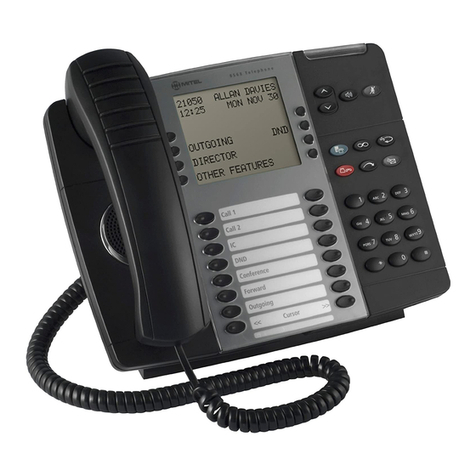 Mitel 8568 User manual