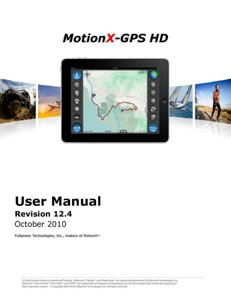 Fullpower MotionX-GPS HD user manual