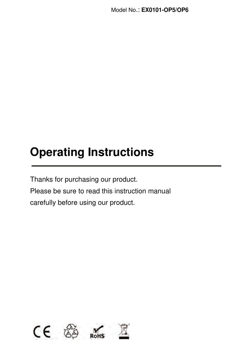 Grandbeing EX0101-OP5 operating instructions