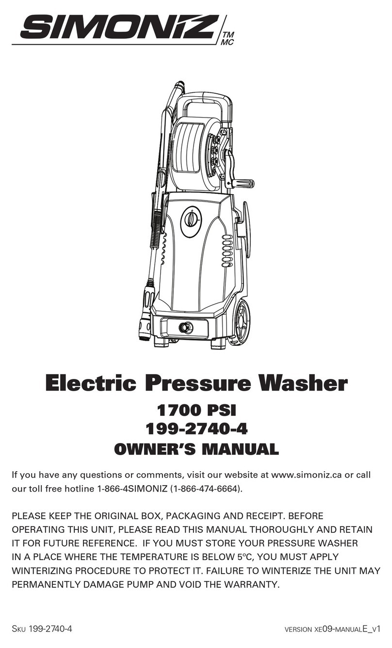 Simoniz 199-2740-4 User manual