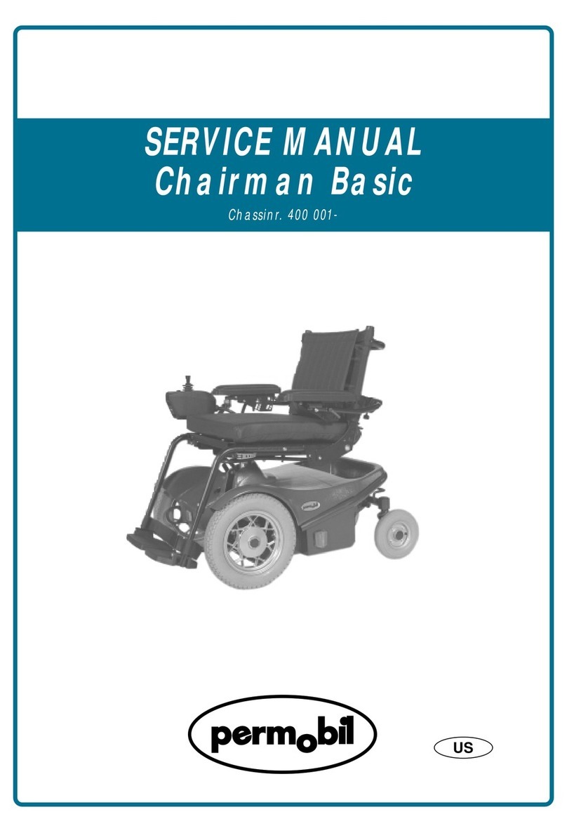 Permobil Chairman Basic User manual Permobil Chairman Basic User manual