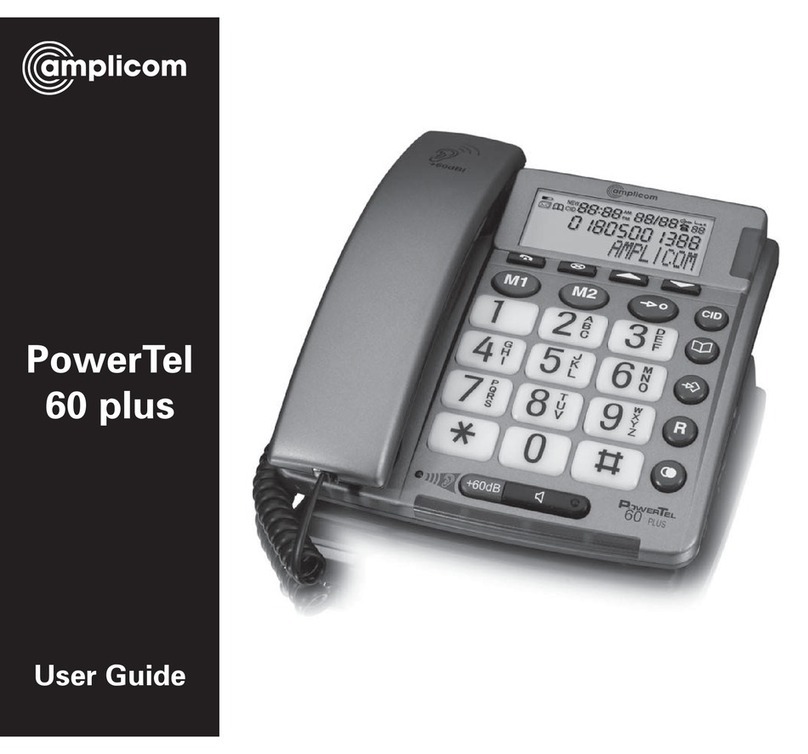 Amplicom PowerTel 60 plus user guide