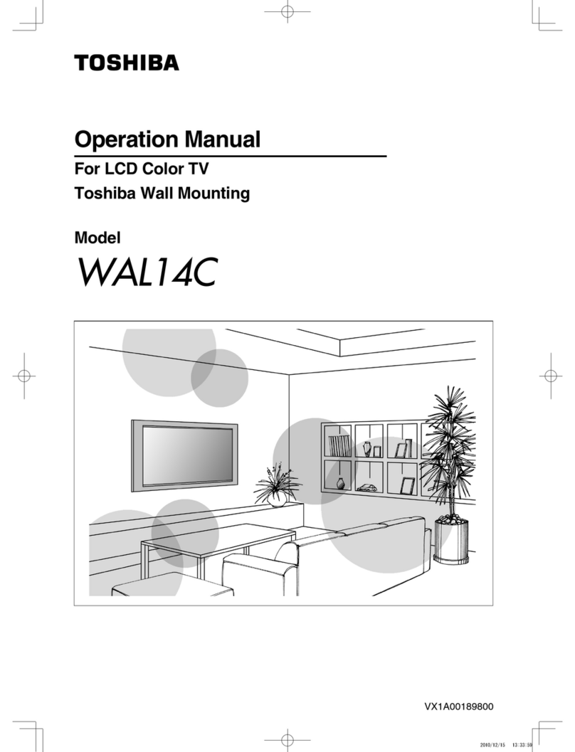 Toshiba WAL14C Operation manual