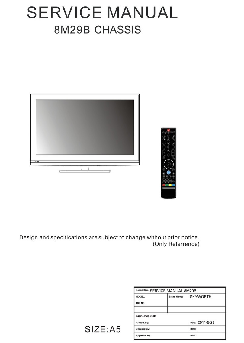Skyworth 8M29B Service manual