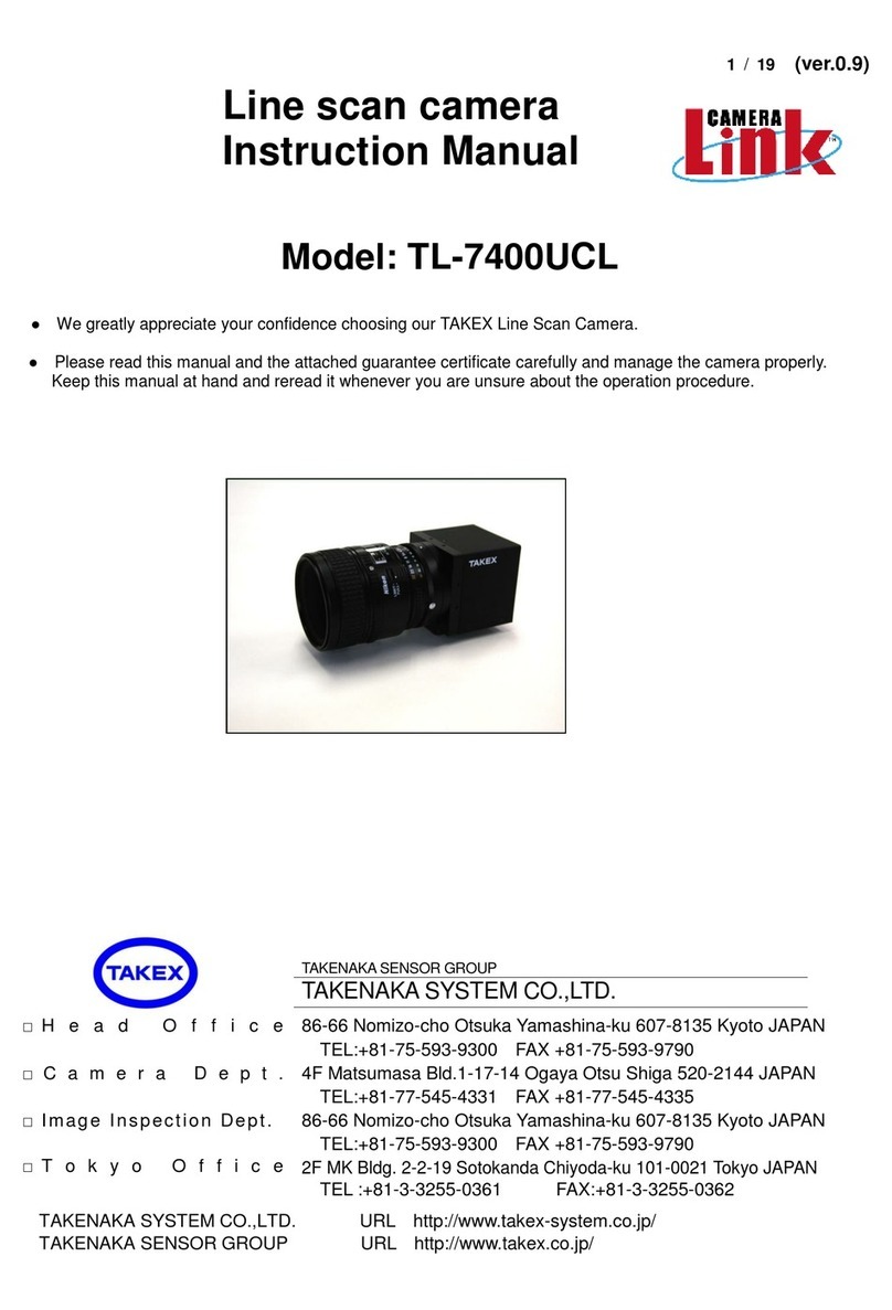 Takex TL-7400UCL instruction manual