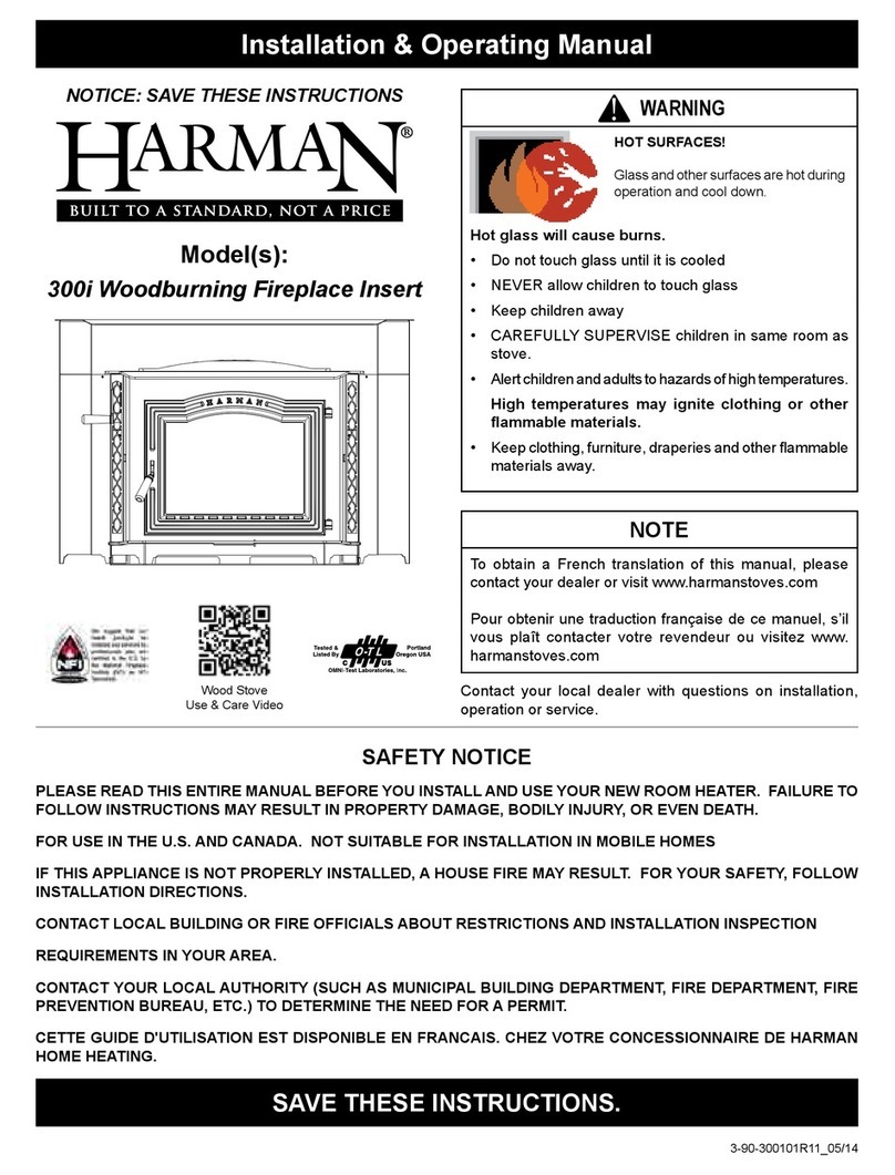 Harman 300i Installation instructions