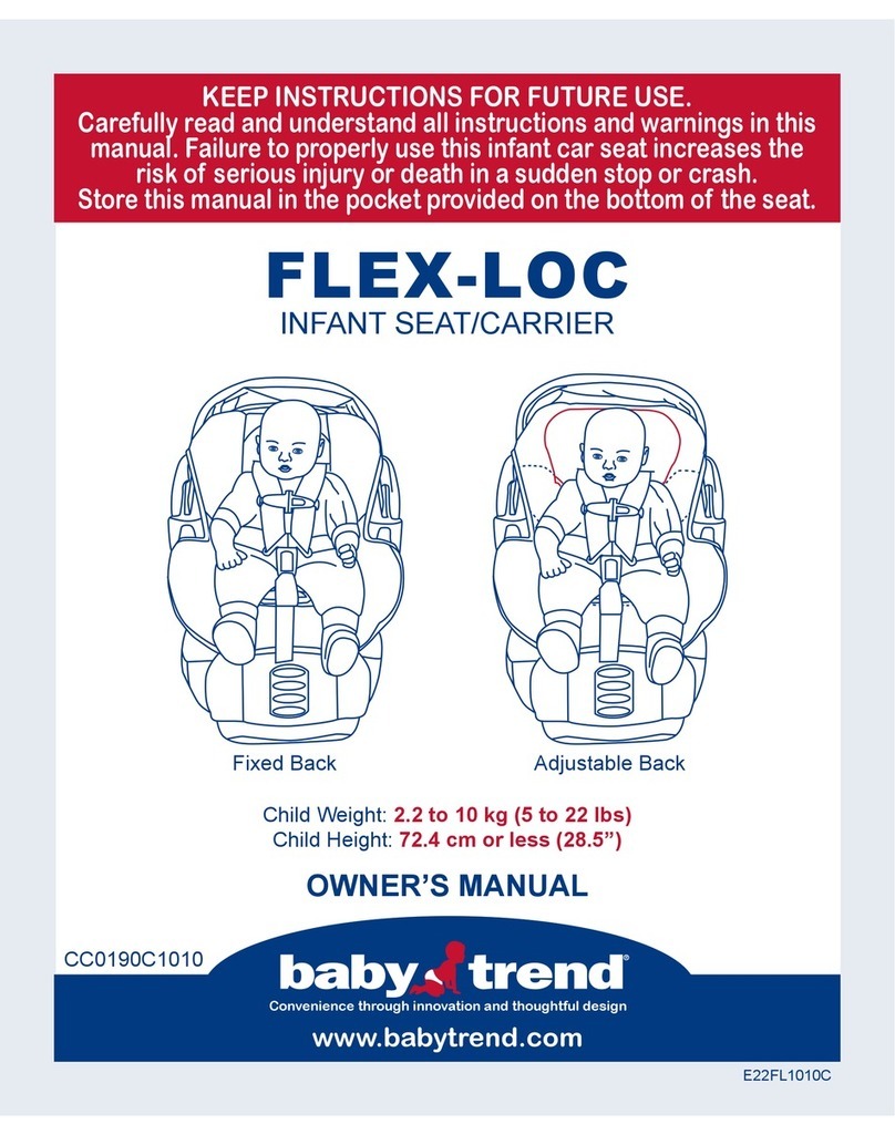 Baby Trend FLEX-LOC owner's manual