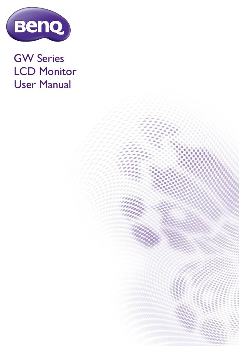 BenQ GW Series User manual