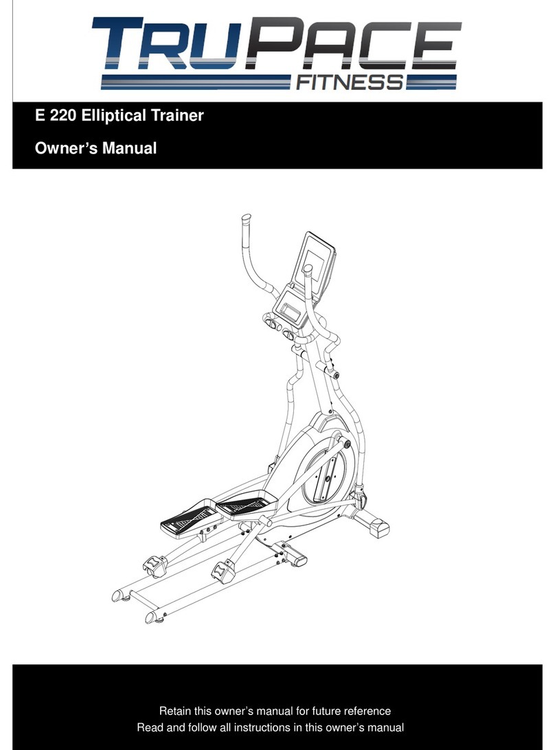 TruPace E220 owner's manual
