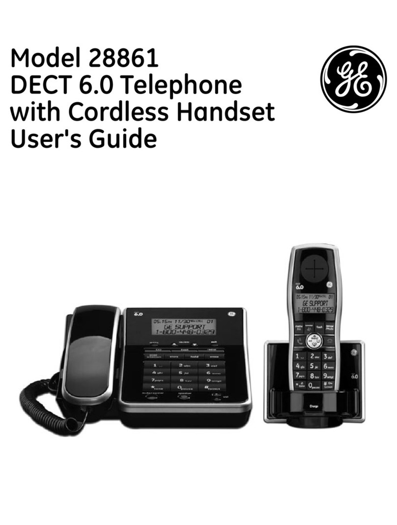 GE 28861 User manual