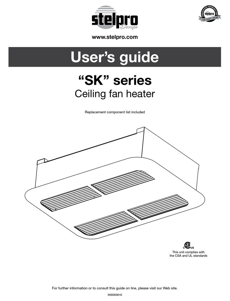 Stelpro SK series user guide