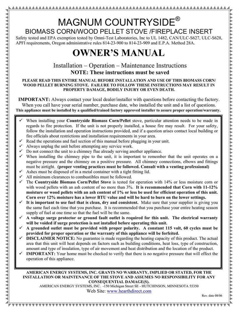 American Energy Systems 3502 owner's manual
