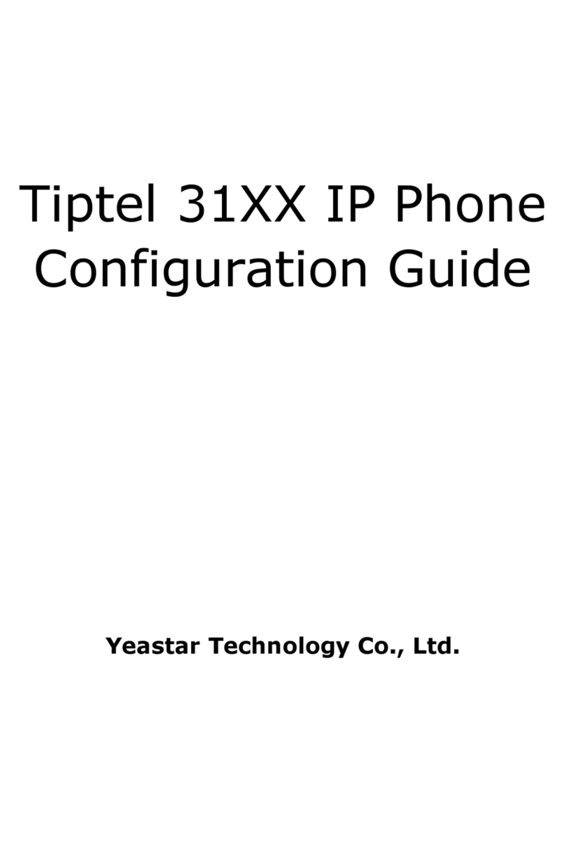 Yeastar Technology Tiptel 31 Configuration guide