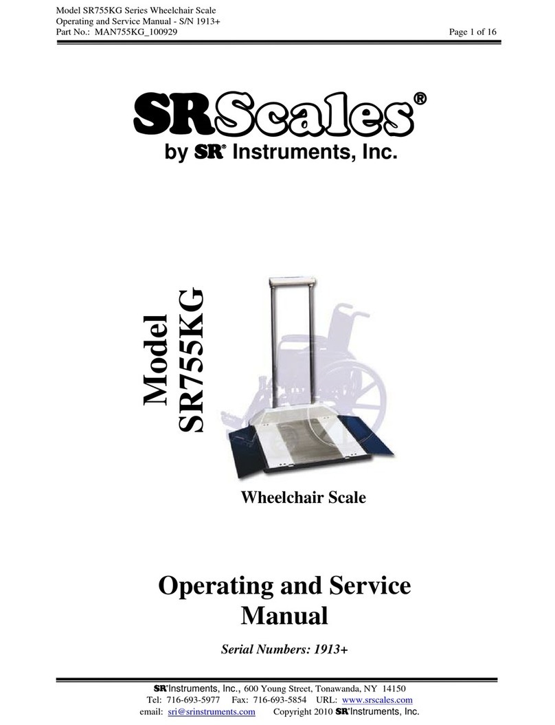 SR Instruments SR755KG Service manual
