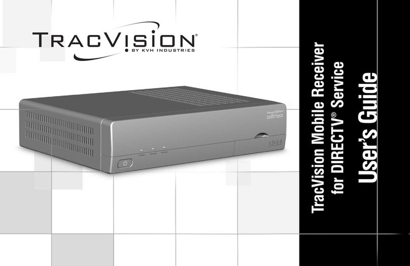 TracVision Mobile Receiver User manual