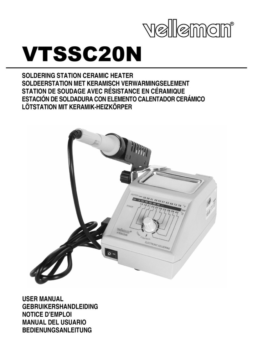 Velleman VTSSC20N user manual