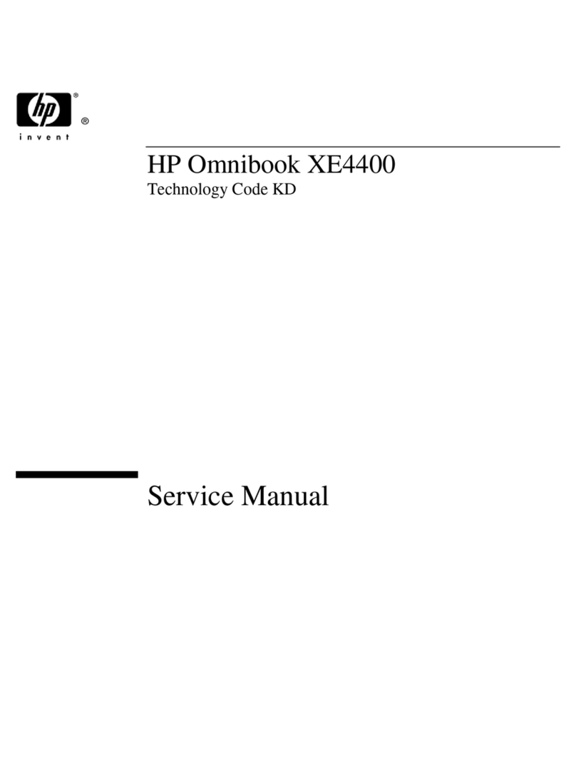 HP OmniBook XE4400 User manual