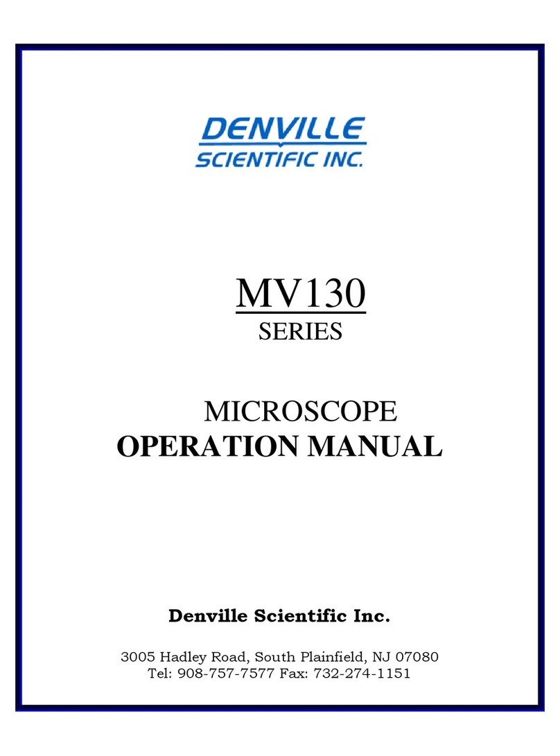 Denville Scientific MV130 SERIES Operation manual