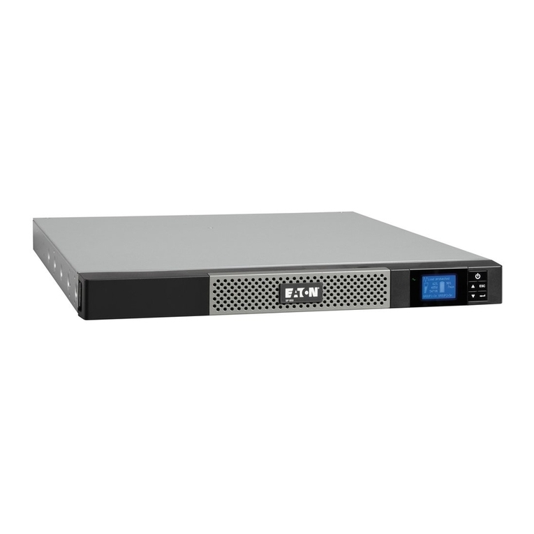 Eaton 5P 650i Installation and user manual
