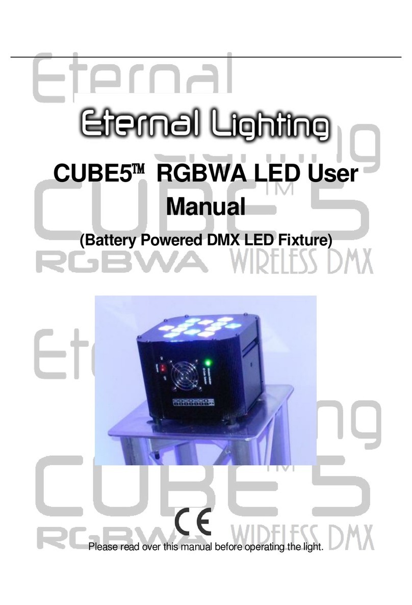 Eternal Lighting CUBE5 user manual
