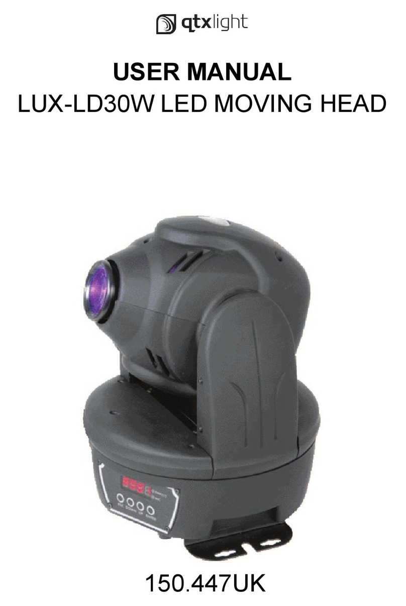 QTX Light LUX-LD30W User manual