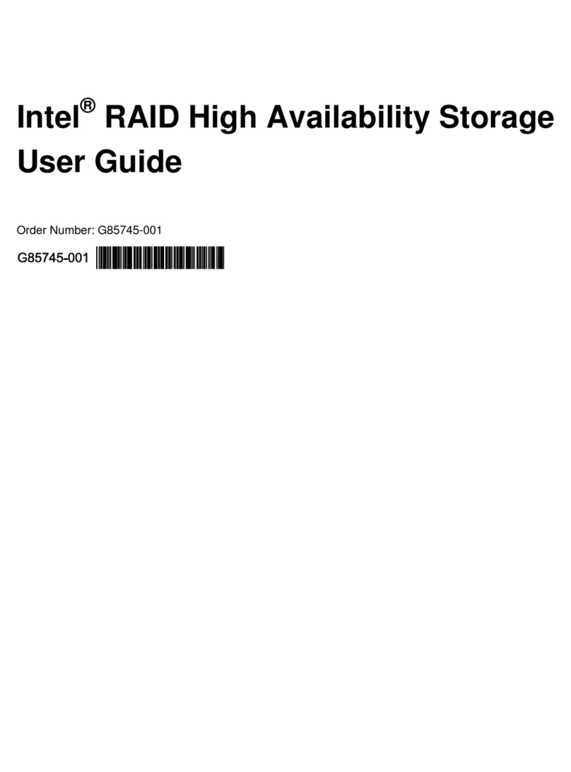 Intel RAID High Availability User manual