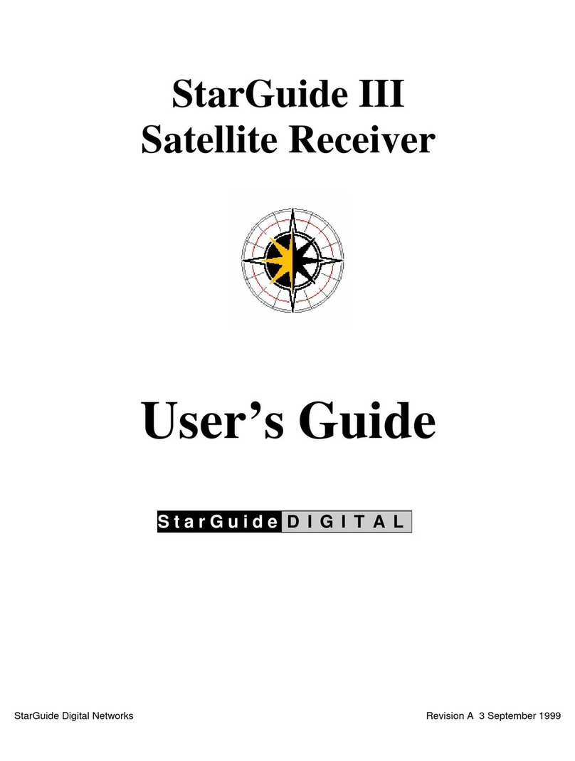 StarGuide Digital Networks StarGuide III user guide