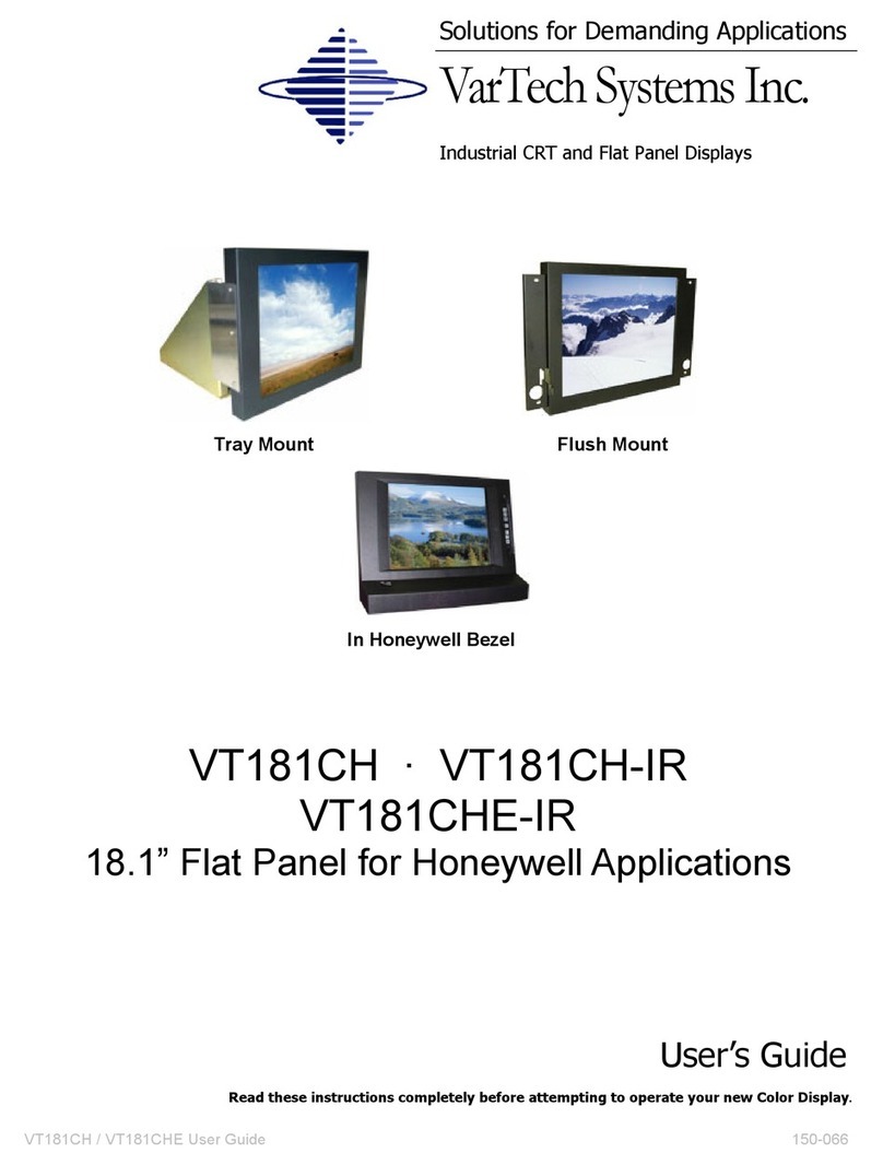 VarTech Systems VT181CH User manual VarTech Systems VT181CH User manual