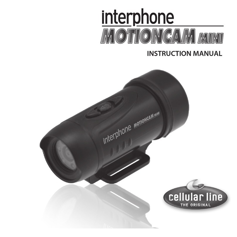 Cellularline Interphone MotionCam Mini instruction manual