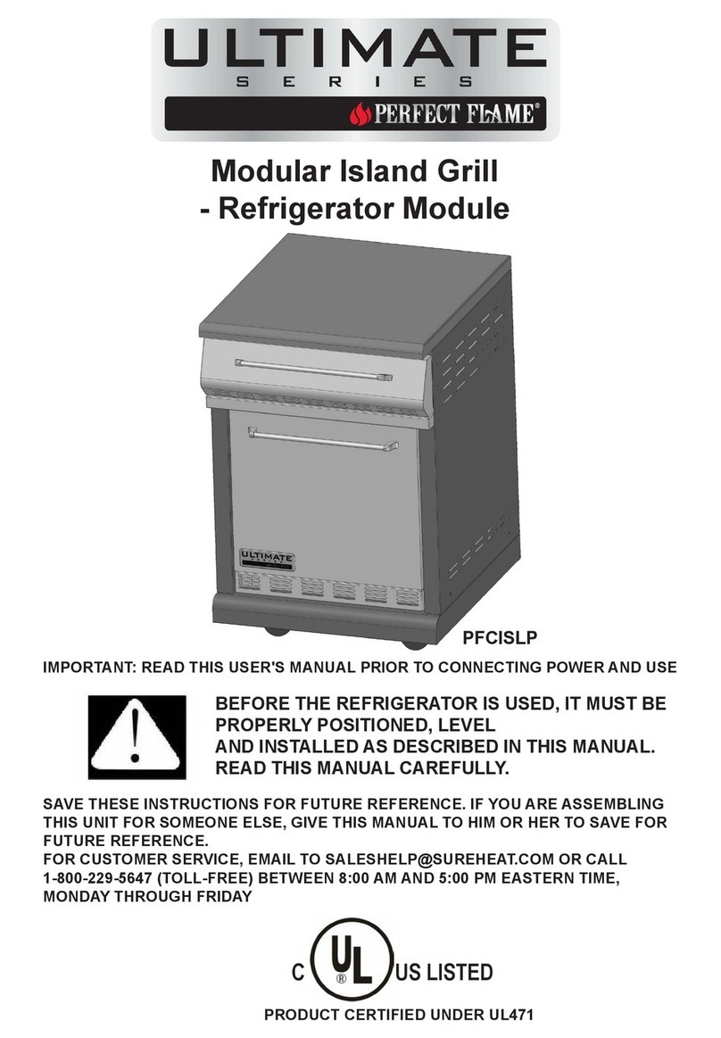 Perfect Flame PFCISLP owner's manual