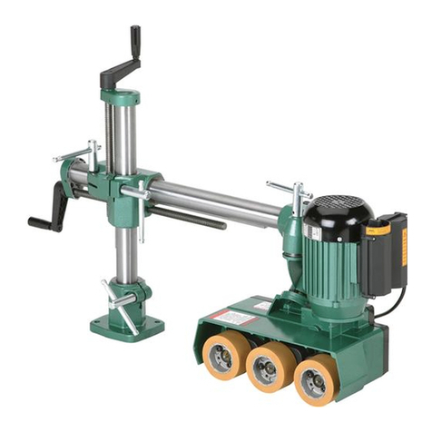 Grizzly Power Feeder G4176 owner's manual