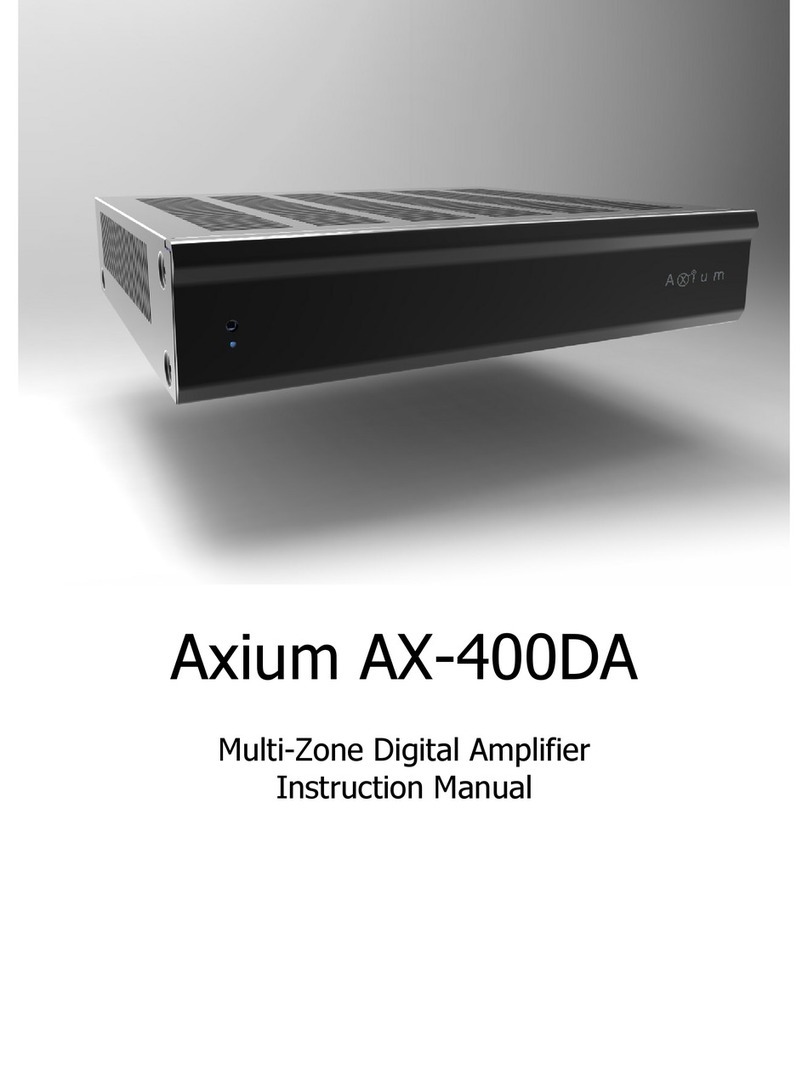 Audio Engineering Axium AX-400DA instruction manual