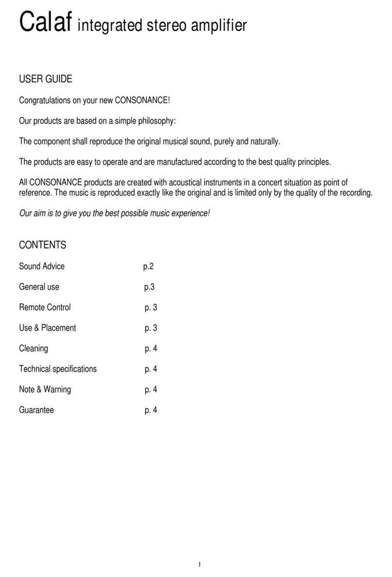 Opera Audio Consonance Calaf user guide
