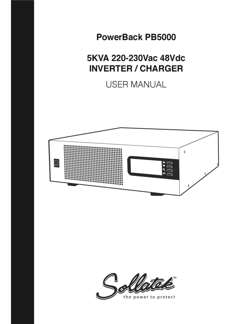 Sollatek PowerBack PB5000 user manual