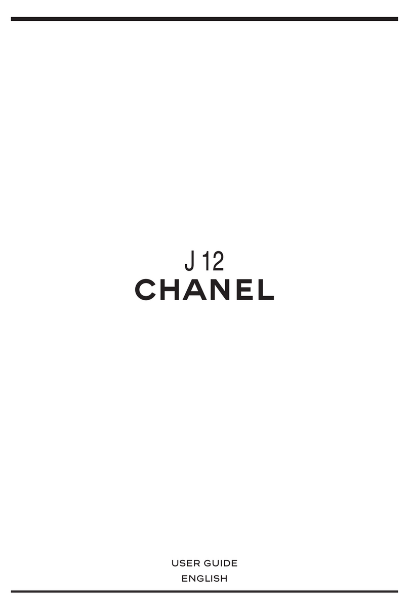 Chanel J12 user guide