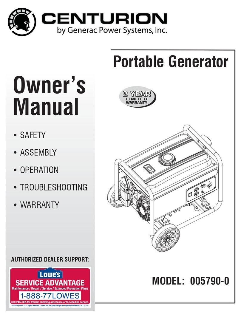 Centurion 005790-0 owner's manual