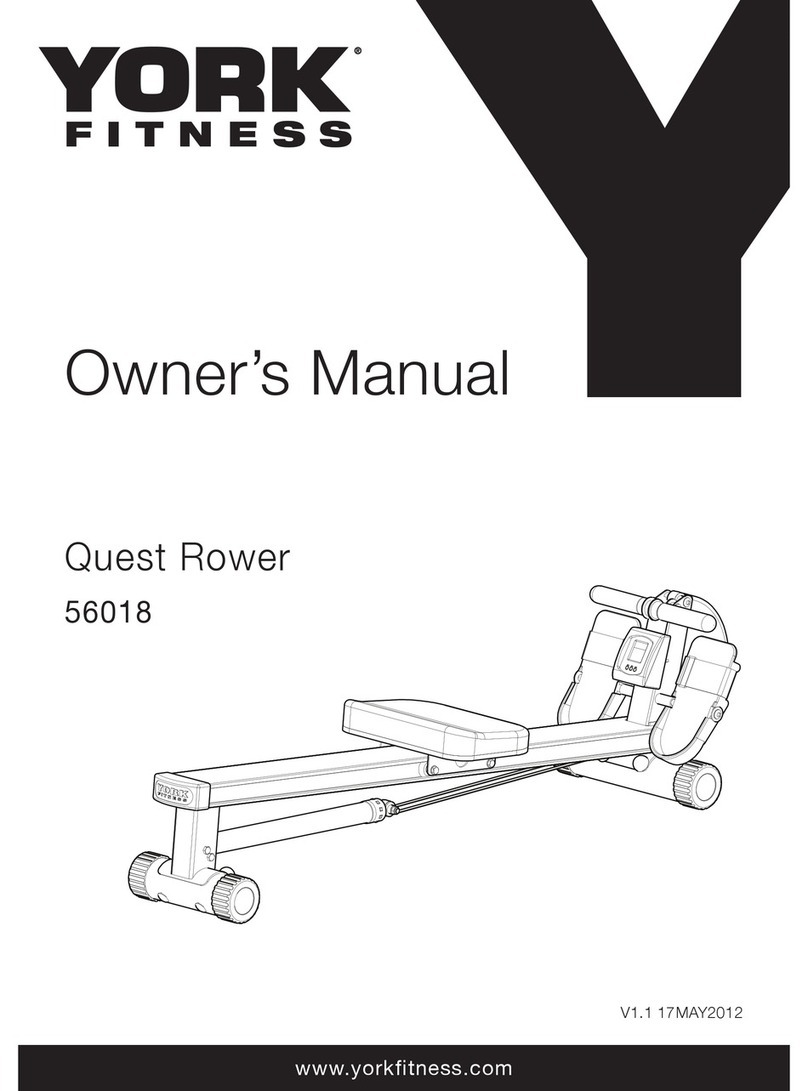 York Fitness 56018 owner's manual