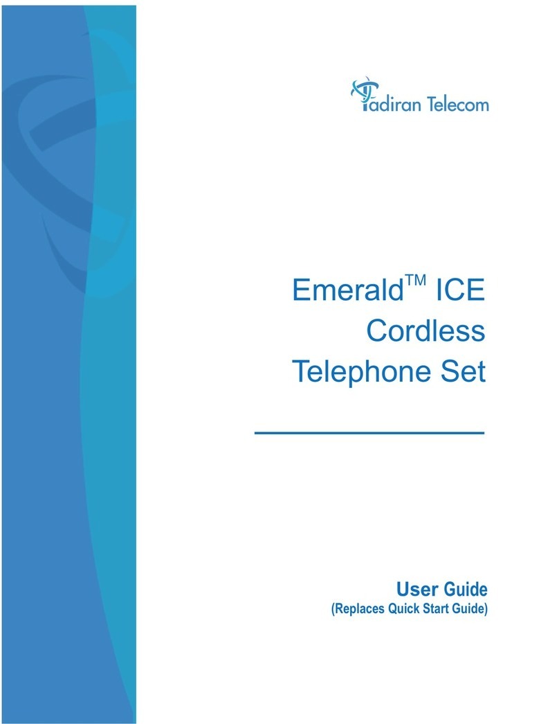 Tadiran Telecom EMERALD ICE user guide