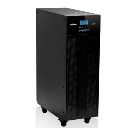 Tecnoware EVO DSP PLUS TM 10 KVA User manual Tecnoware EVO DSP PLUS TM 10 KVA User manual