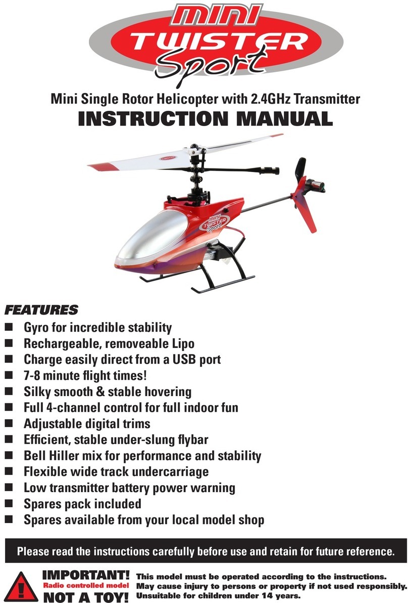 Mini Twister Sport Mini Single Rotor Helicopter with 2.4GHz... instruction manual Mini Twister Sport Mini Single Rotor Helicopter with 2.4GHz... instruction manual
