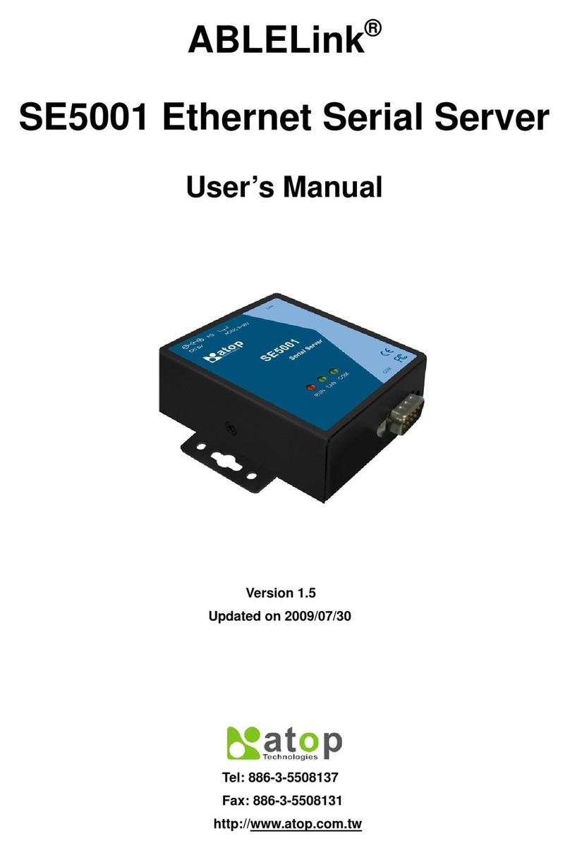ABLELink ABLELink SE5001 user manual