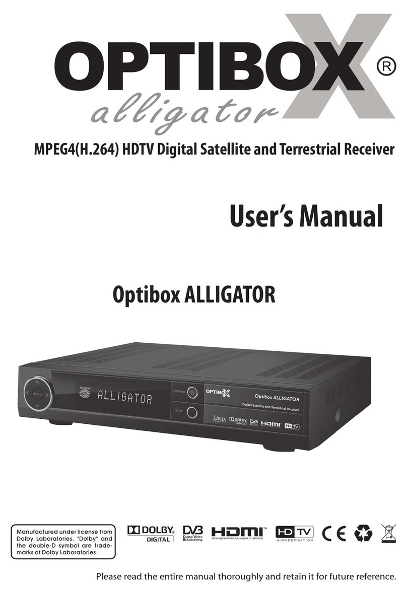 Optibox ALLIGATOR user manual