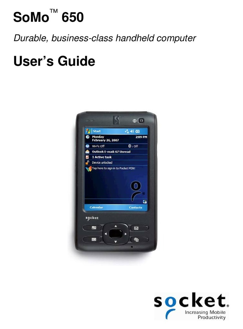 Socket SoMo 650 user guide