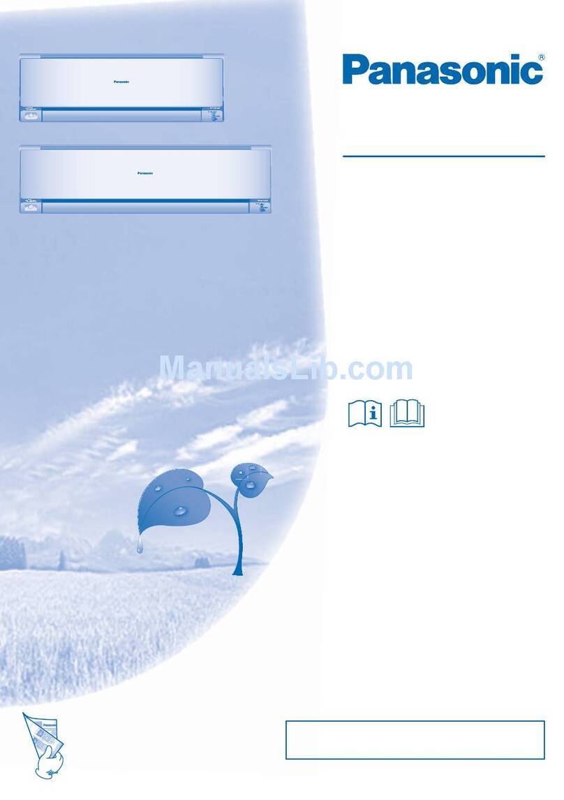 Panasonic CS-E7NKDW User manual