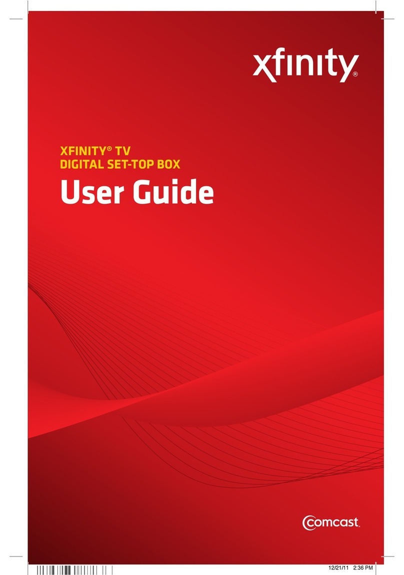 Comcast XFINITY user guide