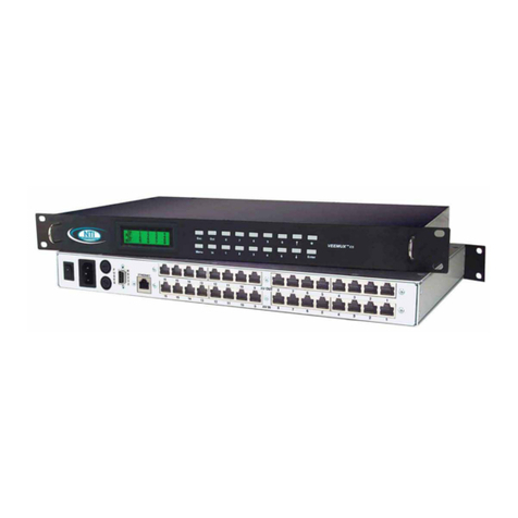 NTI VEEMUX SM-nXm-C5AV-LCD User manual