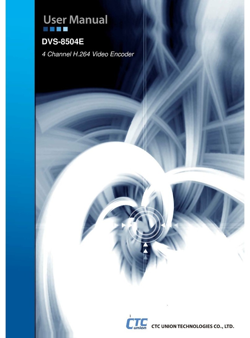 CTC Union DVS-8504E user manual