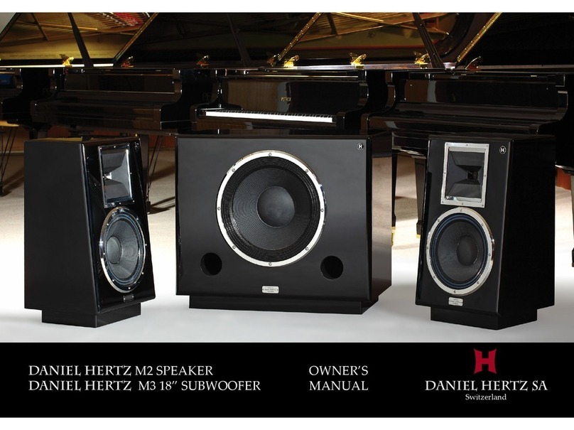 Daniel Hertz M2 owner's manual