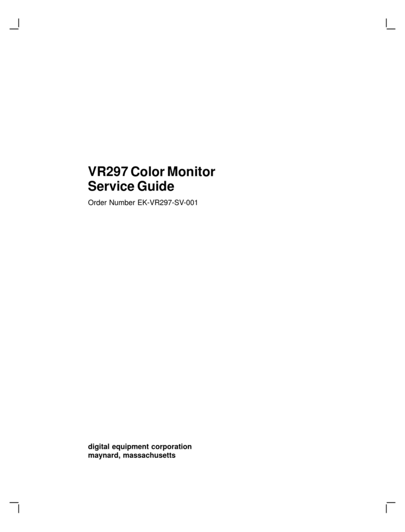 DEC VR297 User manual